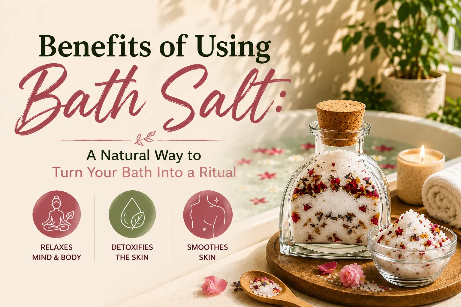 Benefits of Using Bath Salt: A Natural Way to Turn Your Bath Into a Ritual